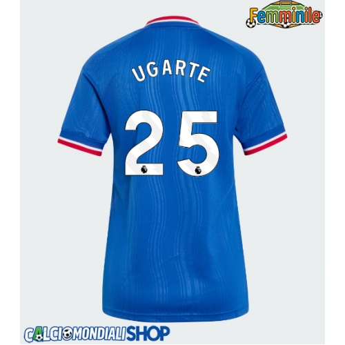 Maglie da calcio Manchester United Manuel Ugarte #25 Seconda Maglia Femminile 2026-27 Manica Corta